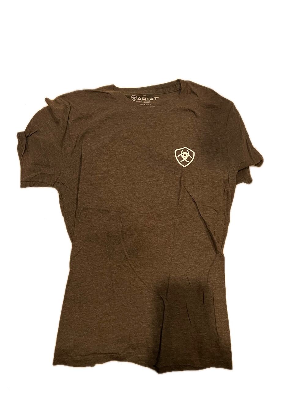 Ariat Brown/Tan T-Shirt Mens Medium